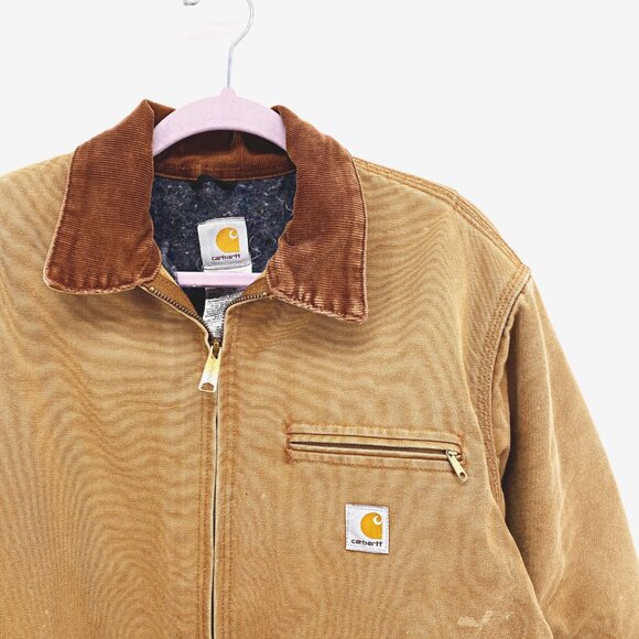 Men's Carhartt Vintage Blanket-Lined Detroit Jacket Sz 42 Tall - Picture 2 of 14